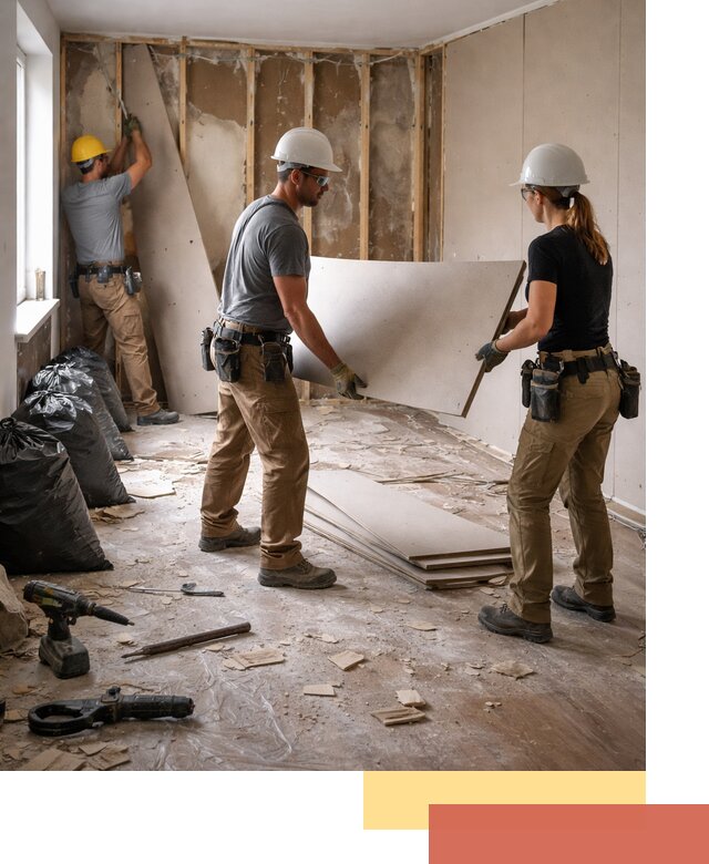 Демонтаж стеновых панелей в Назрани быстро и аккуратно