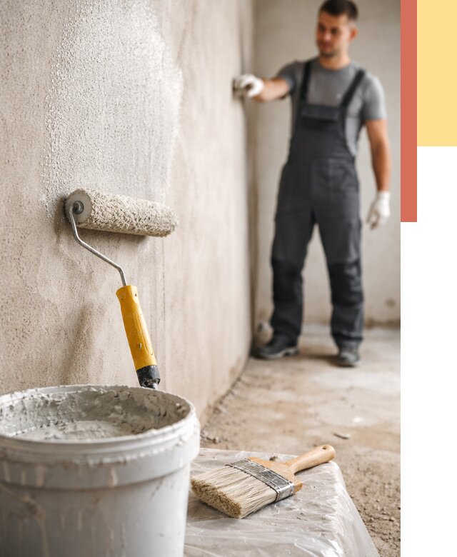 Нанесение бетоноконтакта на стены в Назрани от 4314 руб. быстро и недорого | ОТДЕЛОЧНИК-Нзр