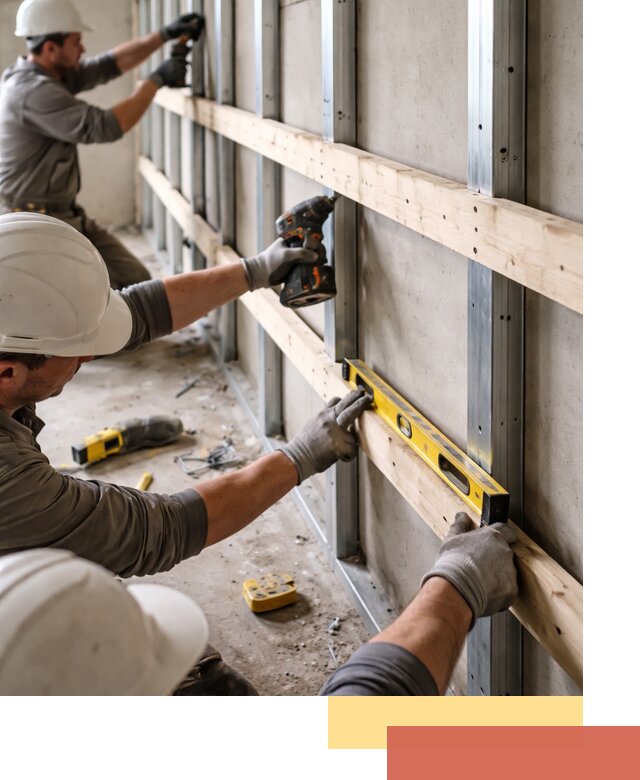 Устройство обрешетки под панели в Назрани