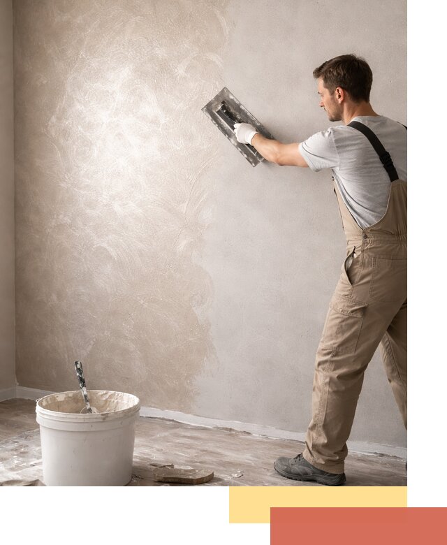 Декоративная штукатурка «Мокрый шелк» под ключ в Назрани