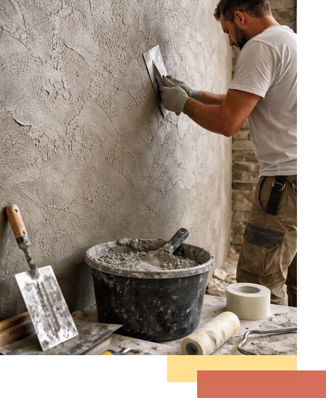 Декоративная штукатурка лофт в Назрани — отделка стен и потолков