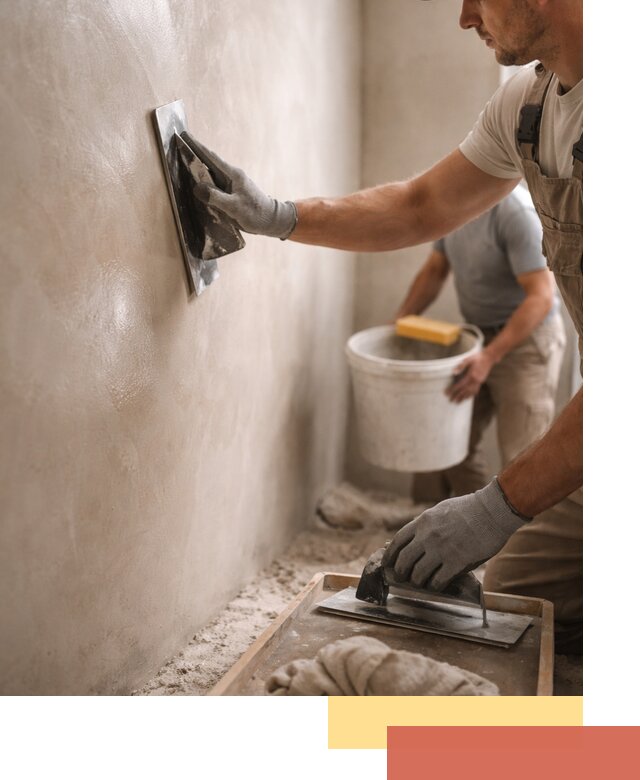 Нанесение марокканской штукатурки таделакт в Назрани