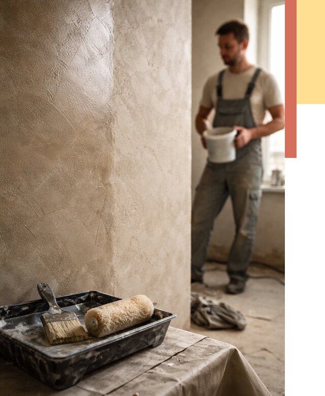 Нанесение воска на штукатурку в Назрани от 3595 руб. | Услуги ОТДЕЛОЧНИК-Нзр