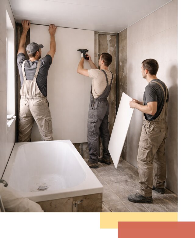 Отделка ванной панели ПВХ профессионально в Назрани