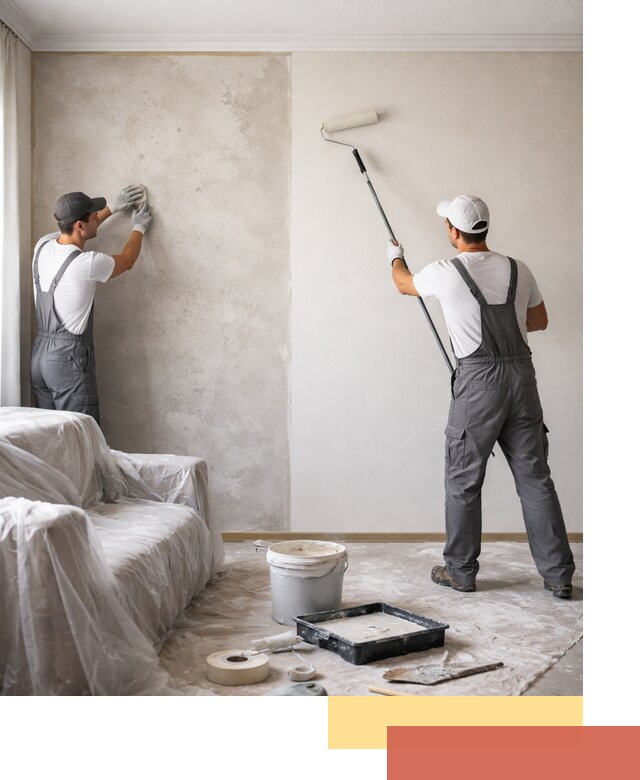 Покраска стен антивандальной краской в Назрани