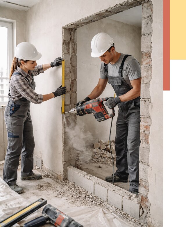 Создание проемов в стенах в Назрани от 6677 руб. — алмазная резка и расширение | ОТДЕЛОЧНИК-Нзр