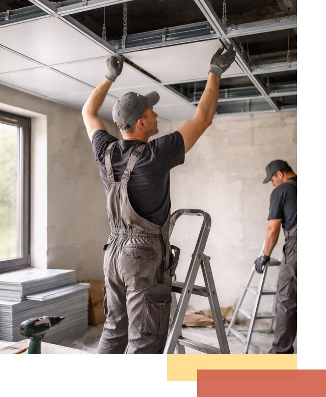 Монтаж кассетного потолка в Назрани качественно и быстро