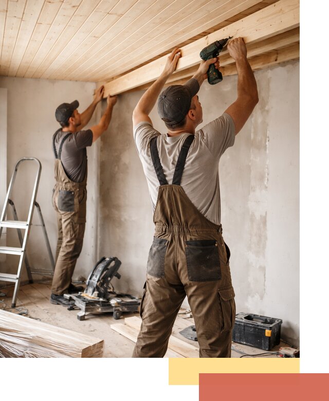 Монтаж потолка из вагонки в Назрани профессионально и аккуратно