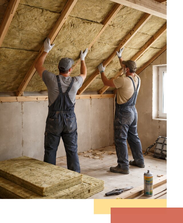 Утепление потолка минеральной ватой в Назрани